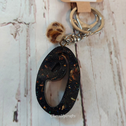 Letter 'O' Keychain