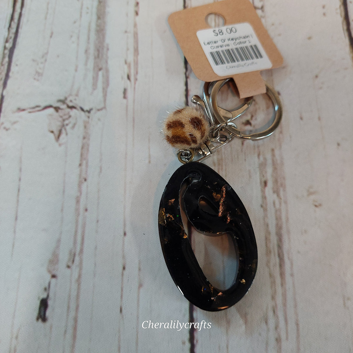 Letter 'O' Keychain