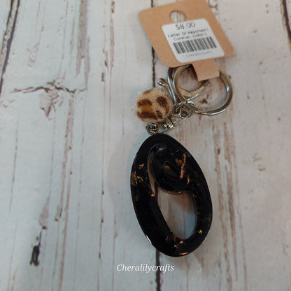 Letter 'O' Keychain