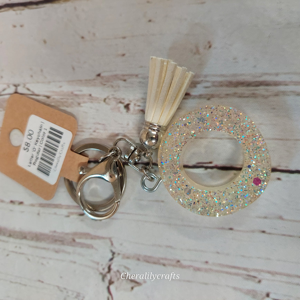 Letter 'O' Keychain