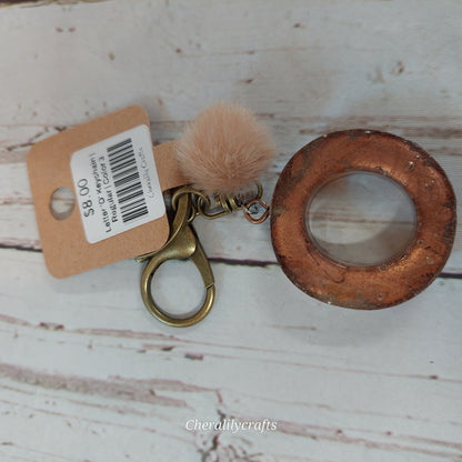 Letter 'O' Keychain