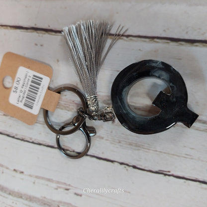 Letter 'Q' Keychain