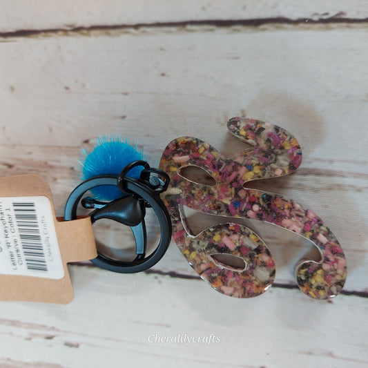 Letter 'R' Keychain