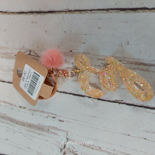 Letter 'Z' Keychain