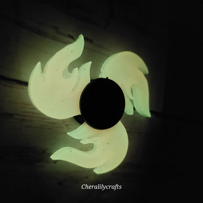 Tri-Flame Fidget Spinners