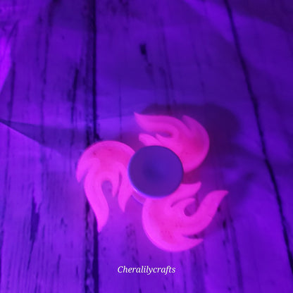 Tri-Flame Fidget Spinners