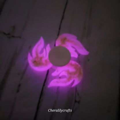 Tri-Flame Fidget Spinners