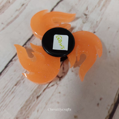 Tri-Flame Fidget Spinners